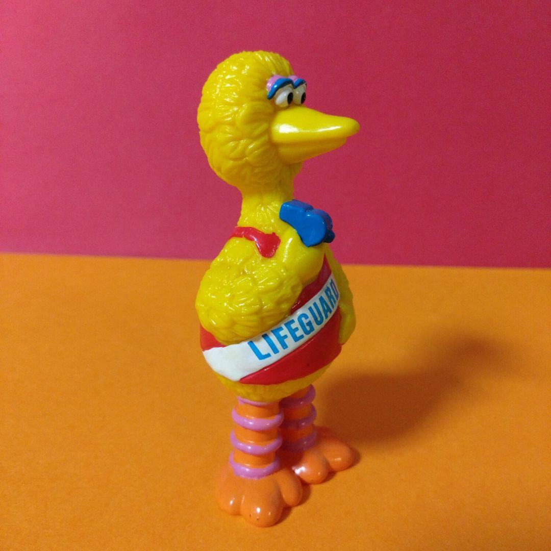 ⑨　セサミストリート　ビックバード　ライフセイバー　ライフガード　フィギュア