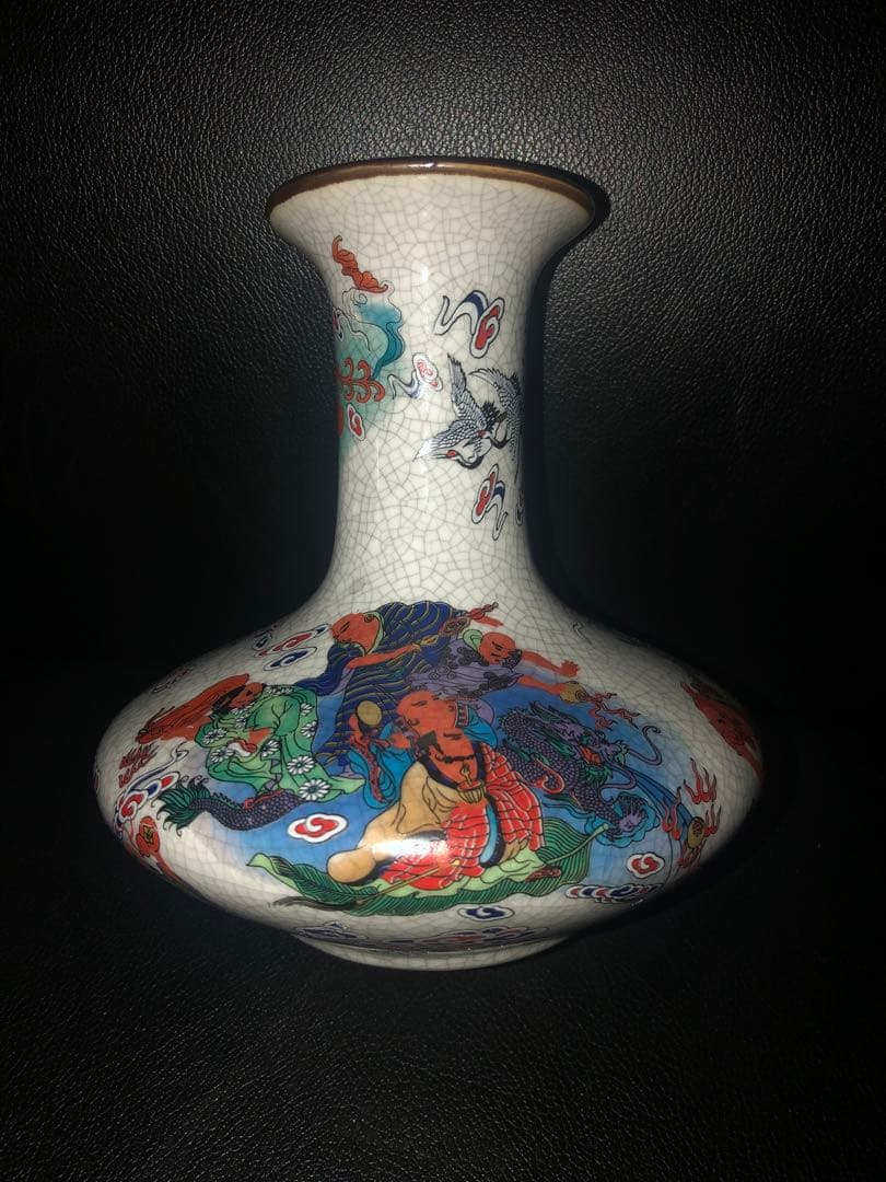 大清乾隆年製 景徳鎮陶磁器 レトロな花瓶 置物 アクセサリー 骨董品
