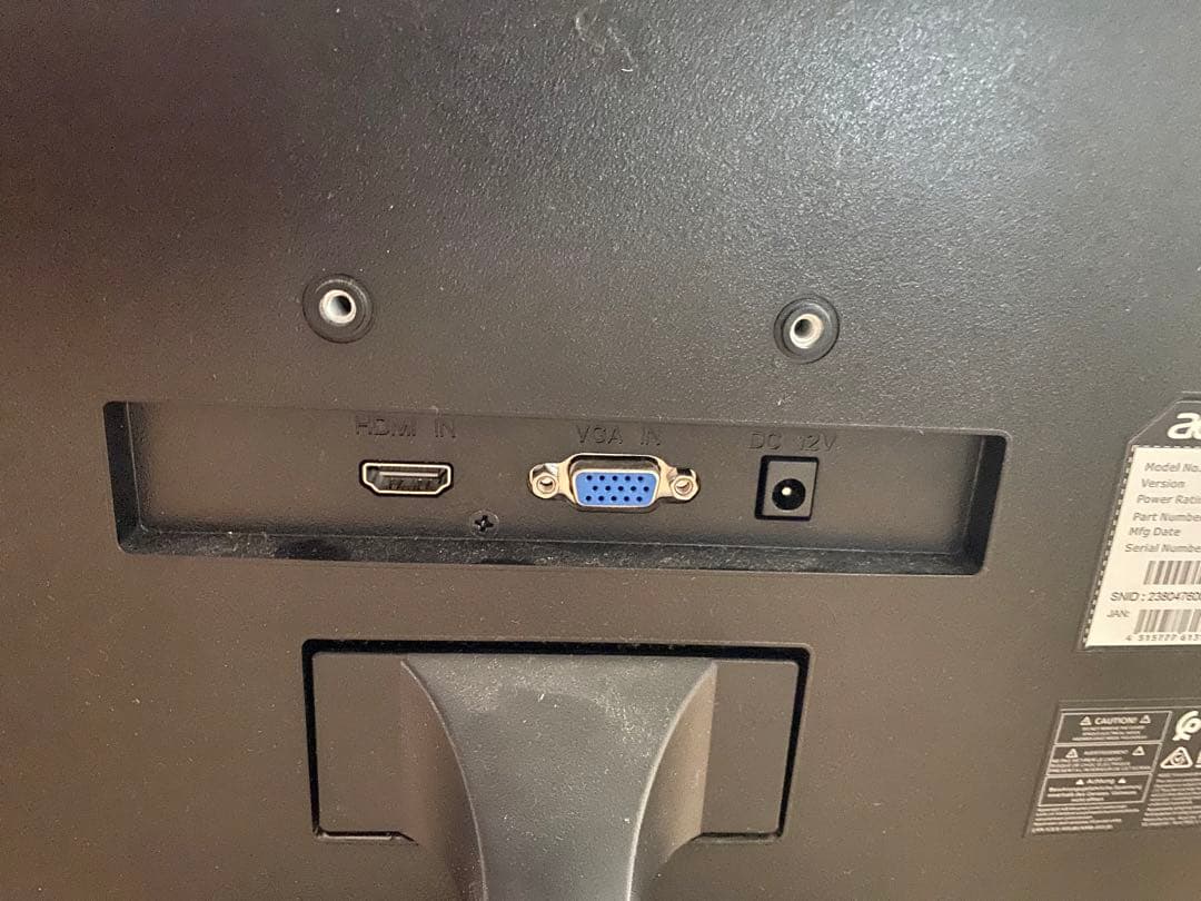 ACER PCモニター