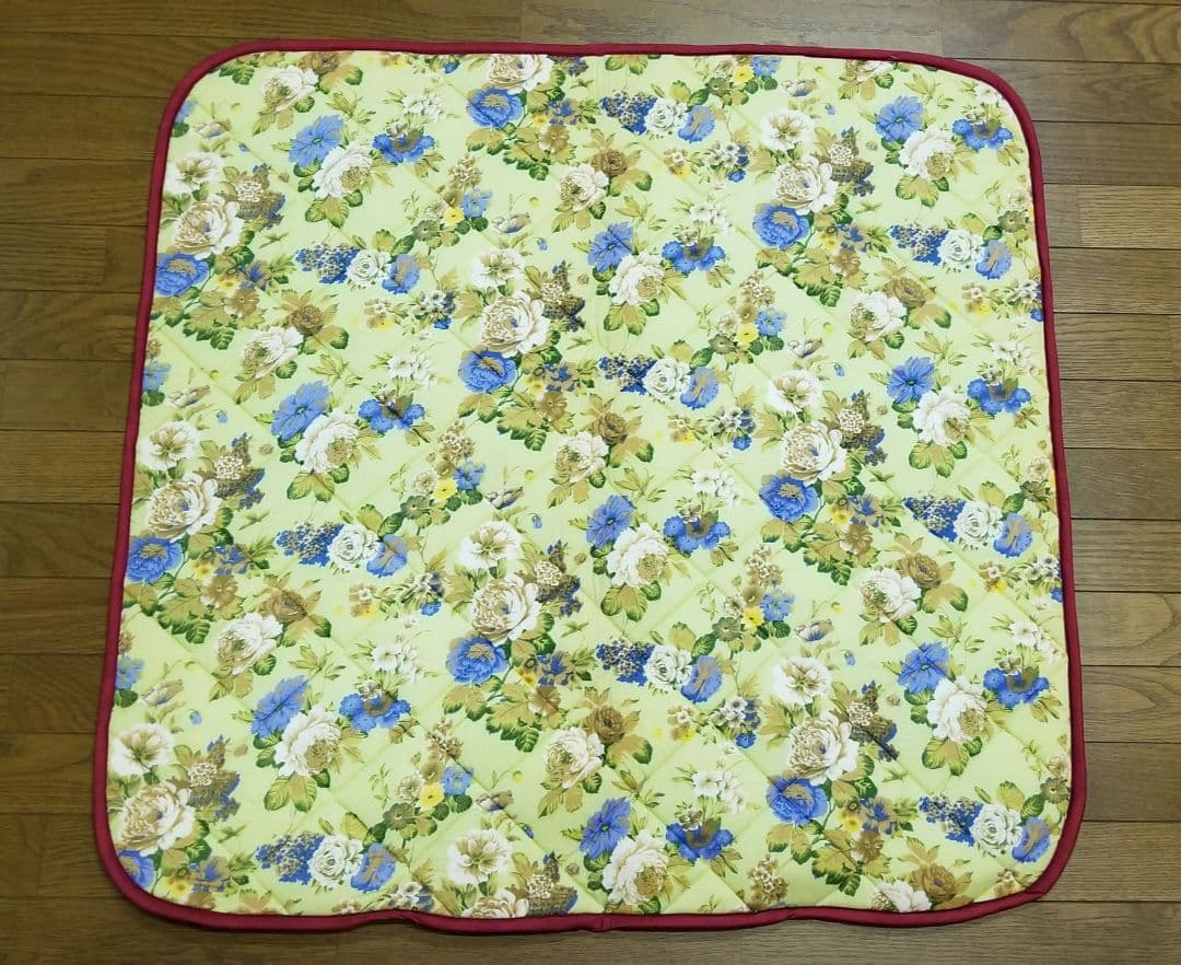 こたつペット、こたつ中敷き、6枚組、正方形、約94×97cm、両面リバーシブル