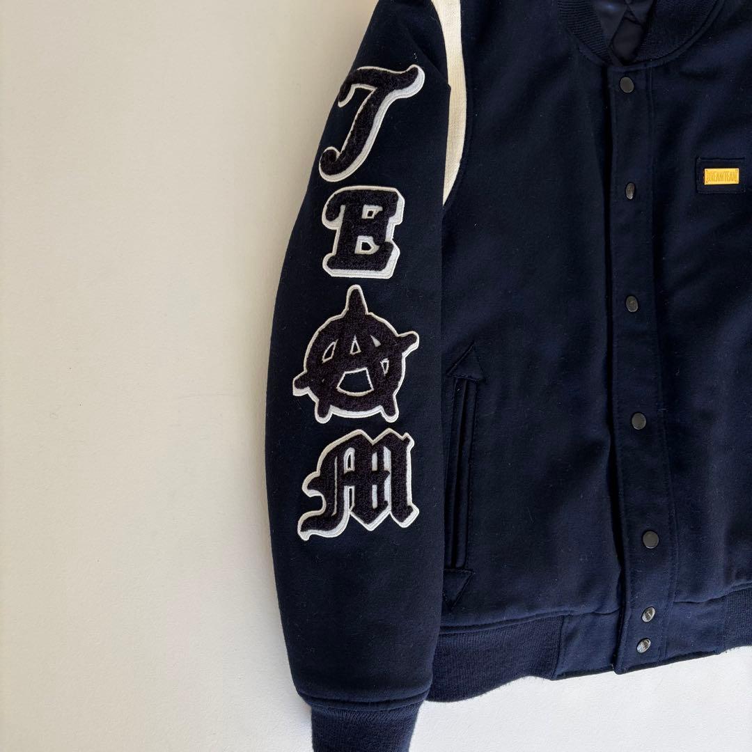 DREAMTEAM ドリームチーム スタジャン ワッペン 刺繍 バックデザイン