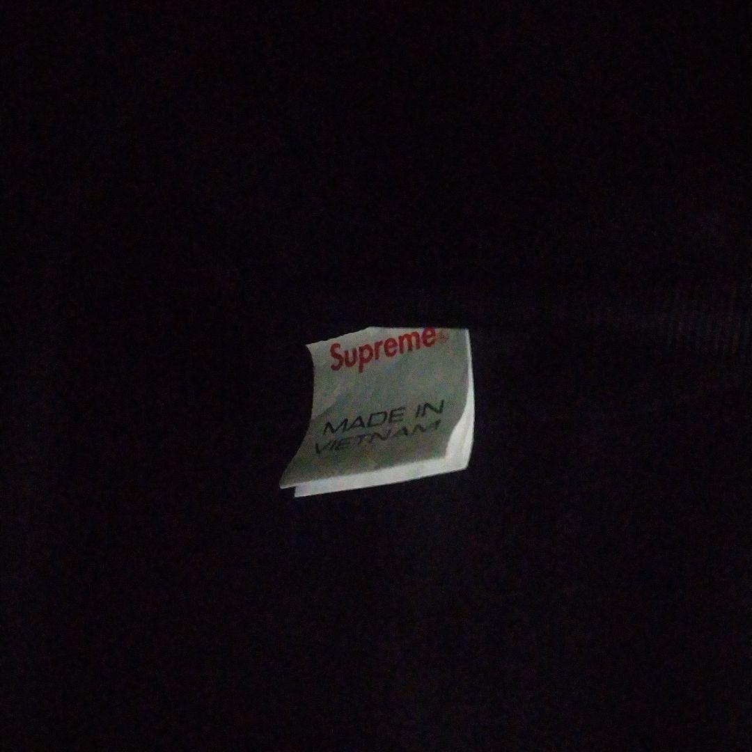 Supreme ボックスロゴ キャンバス バックパック　ブラック