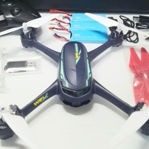 ドローン HUBSAN H216A (GPS、備品付き)