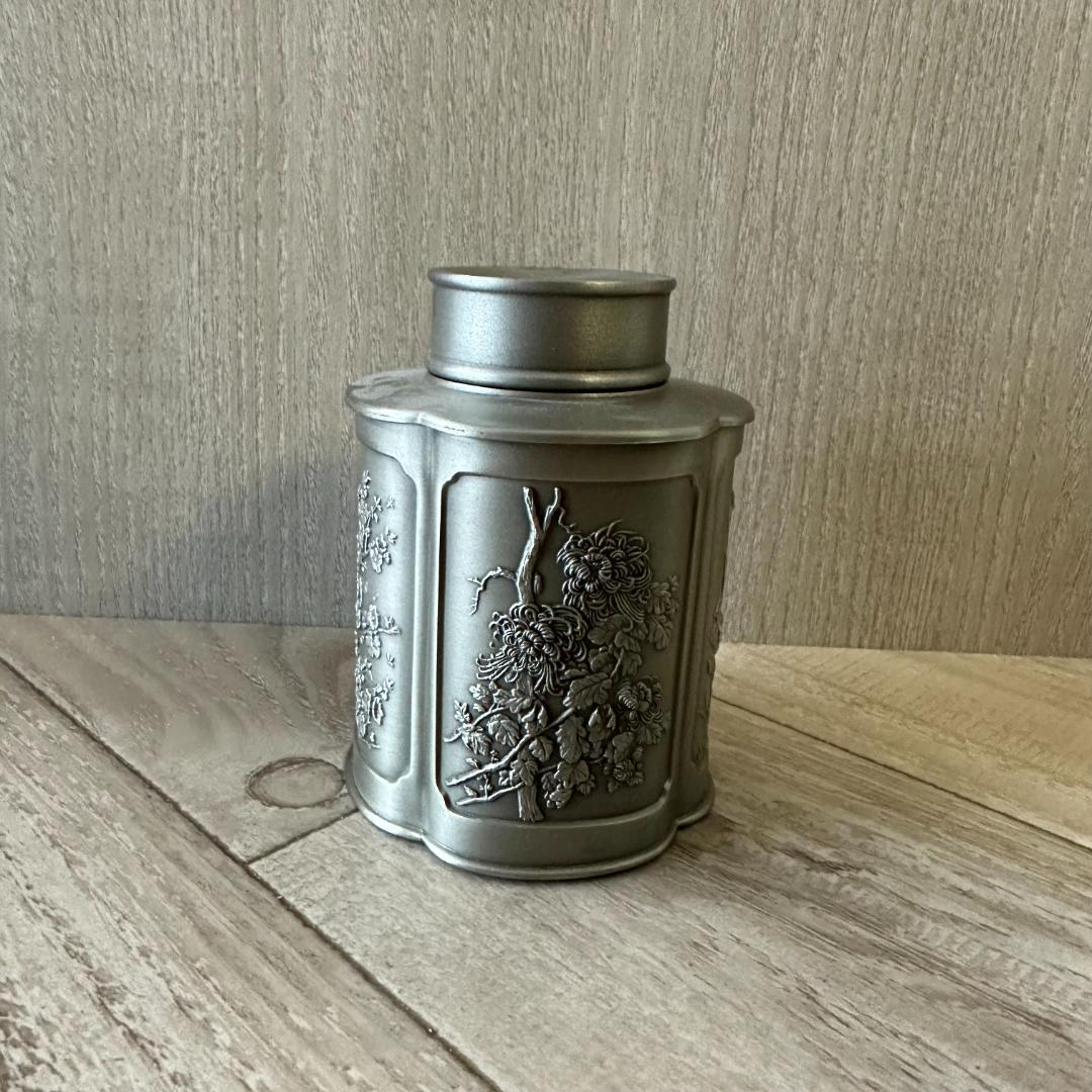 ロイヤルセランゴールピューター　 selangor pewter　茶筒