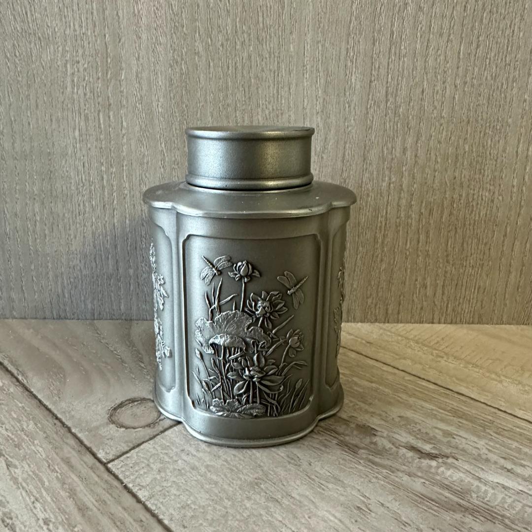 ロイヤルセランゴールピューター　 selangor pewter　茶筒