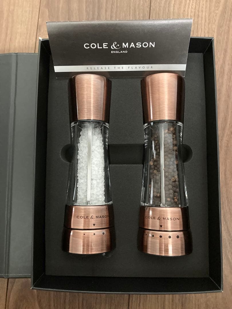 Cole & Mason 塩・胡椒ミルセット
