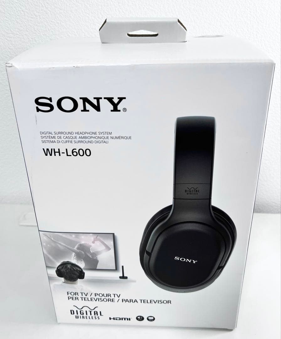 ［良品］SONY WH-L600 デジタルサラウンドヘッドホンシステム