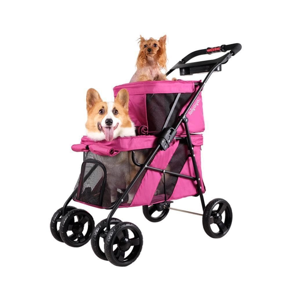 Ibiyaya　ペット用カート　ストローラー　FS1770-G　【平行輸入品】