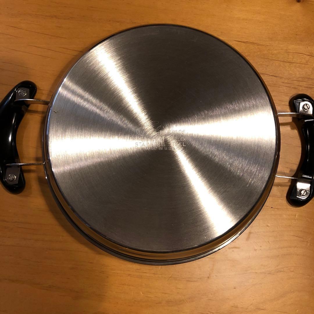 テンプトーン　エレガンス　約22cm IH対応　未使用保管品　両手鍋