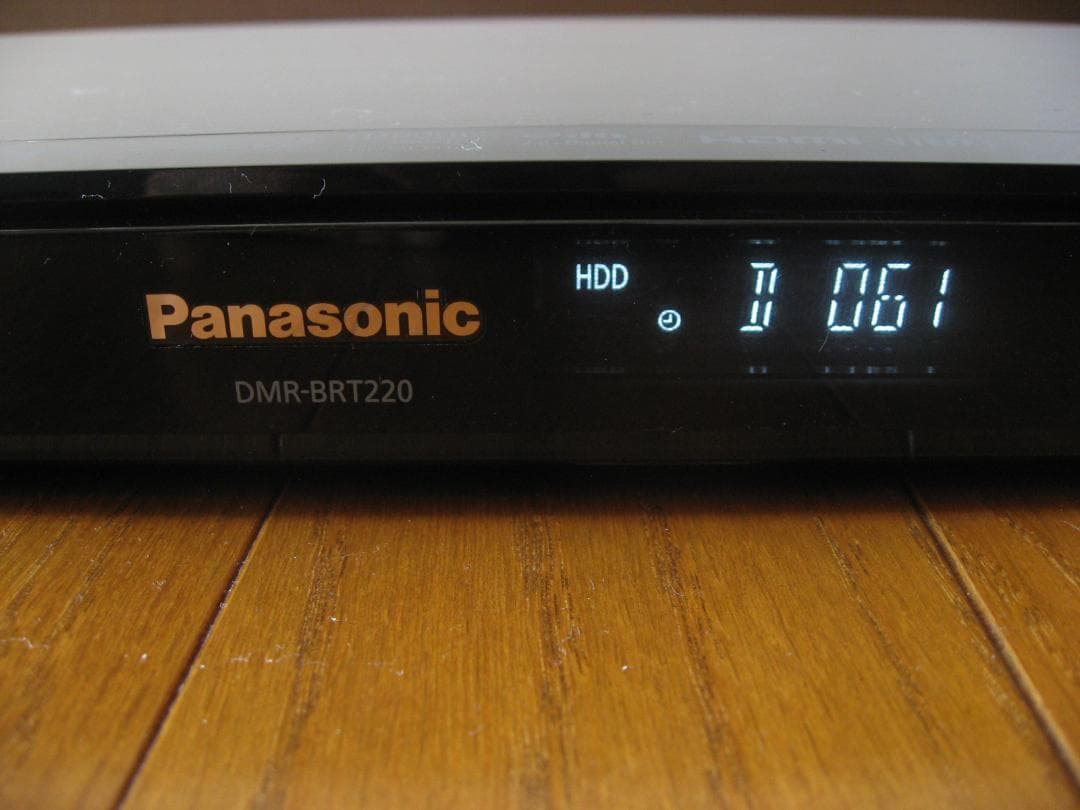 【動作品】Panasonic DIGA DMR-BRT220ブルーレイレコーダー
