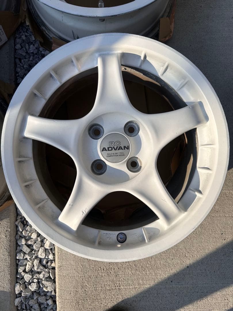 ADVAN RC アドバン15インチホイール6.5j 114.3 4本セット