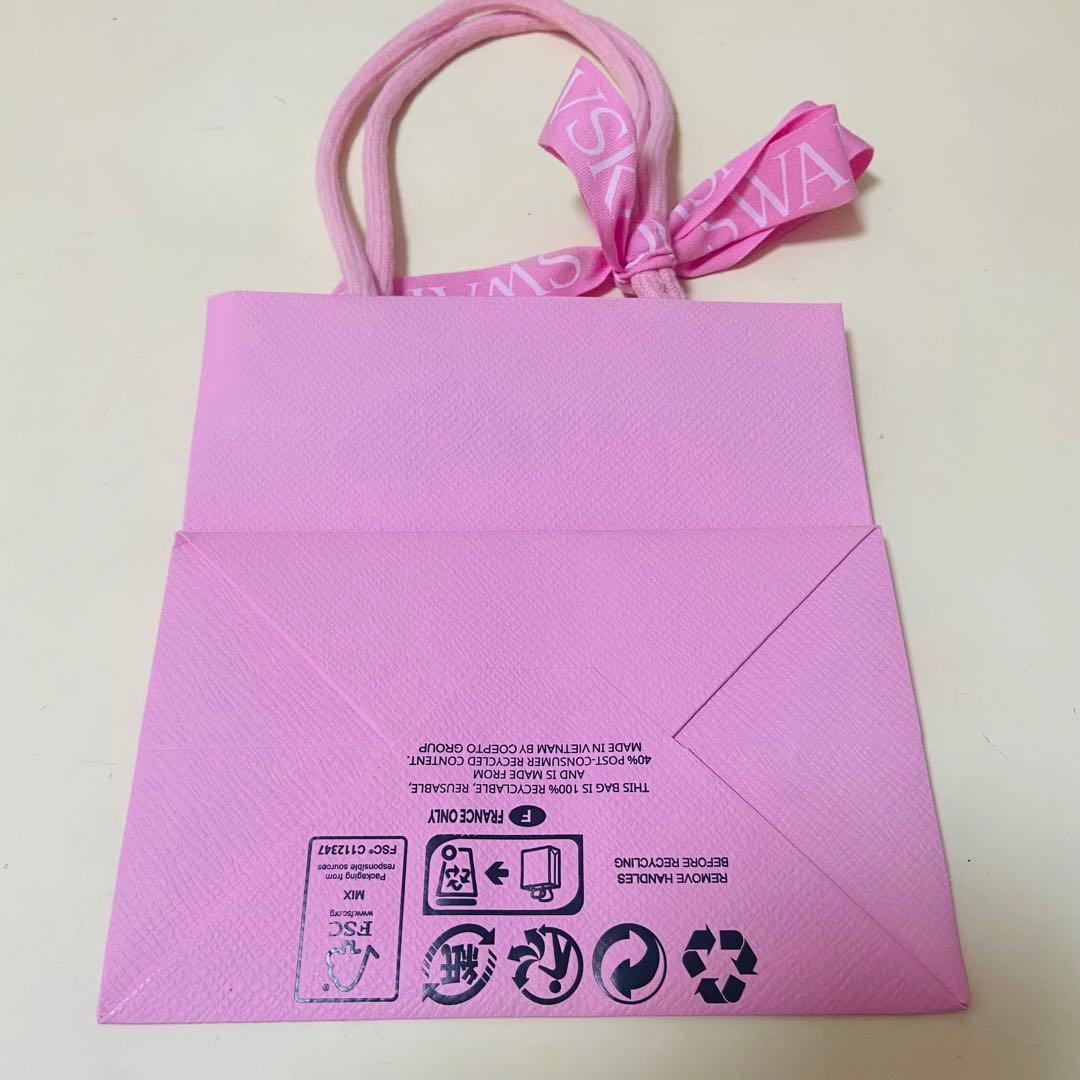新品　Swarovski ストーン付きボールペン 本体　ショッパー付き