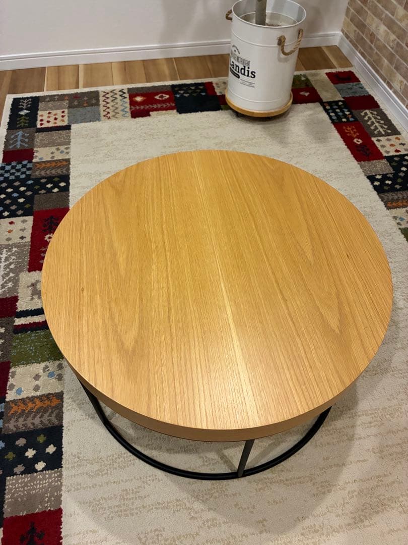 ［ＩＤＥＥ］ＤＩＶＡＮＣＯ　ＬＯＷ　ＴＡＢＬＥ　Ｏａｋ　送料込み