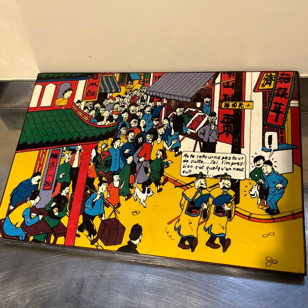 置物 3 Laquers about Tintin