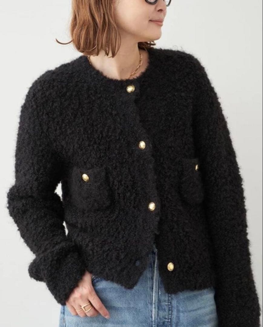 ★Deuxieme Classe★Knitニットジャケット