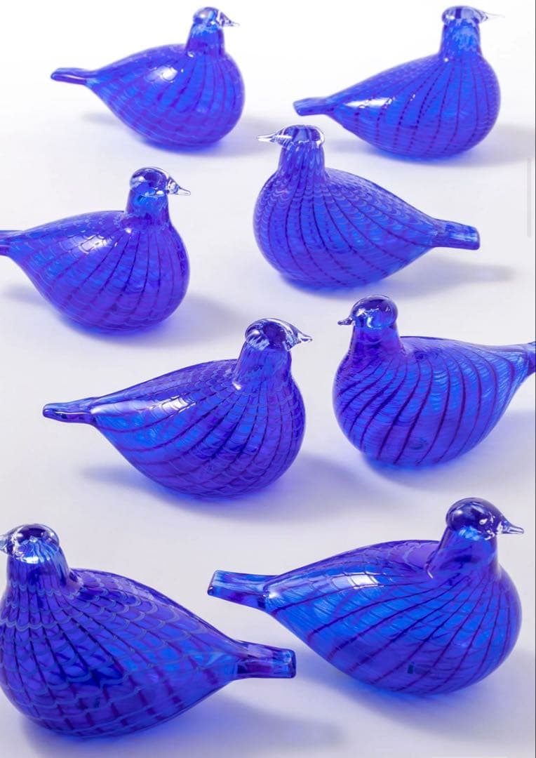 【極美品/完売】最安値！イッタラBlue Bird　オイバトイッカ　ルリコマドリ