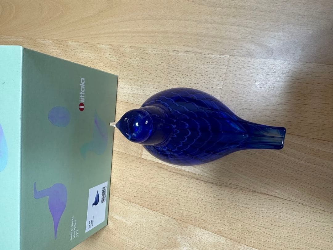 【極美品/完売】最安値！イッタラBlue Bird　オイバトイッカ　ルリコマドリ