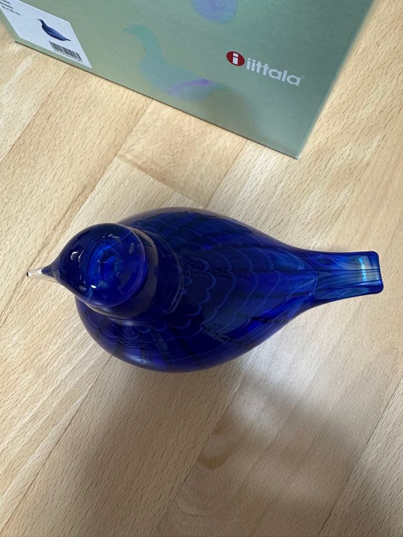 【極美品/完売】最安値！イッタラBlue Bird　オイバトイッカ　ルリコマドリ