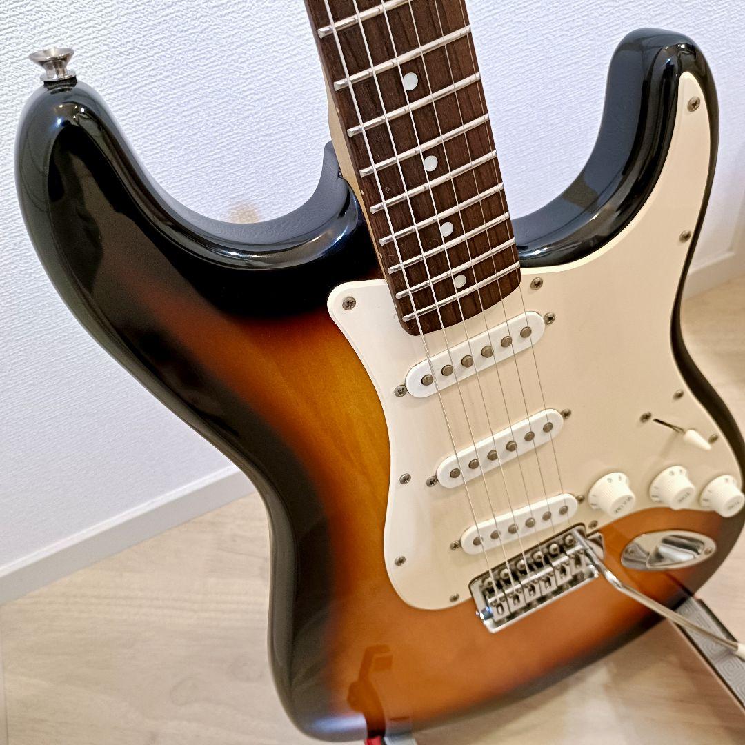 【メンテ済】Squier エレキギター ストラトキャスター サンバースト