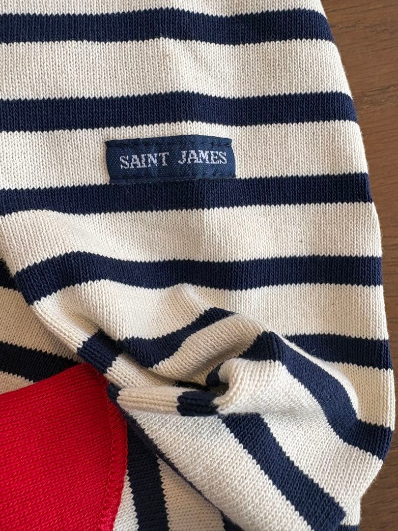 SAINT JAMES セントジェームスウェッソン　ハートエルボーパッチ　T3