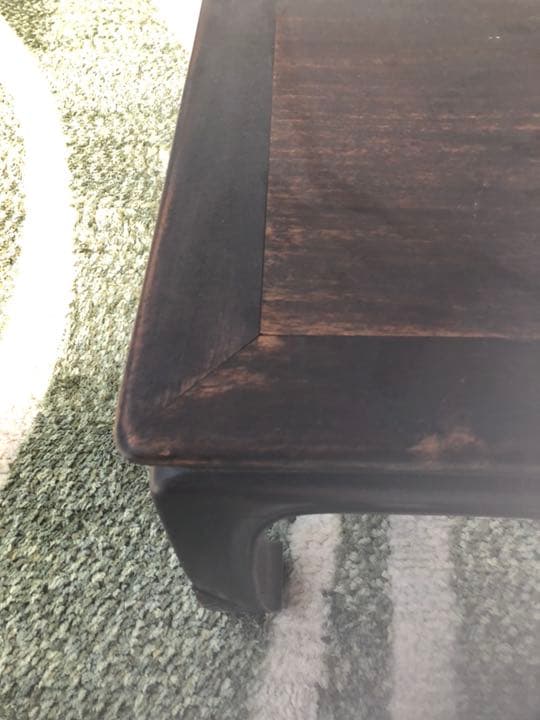 黒檀の座卓