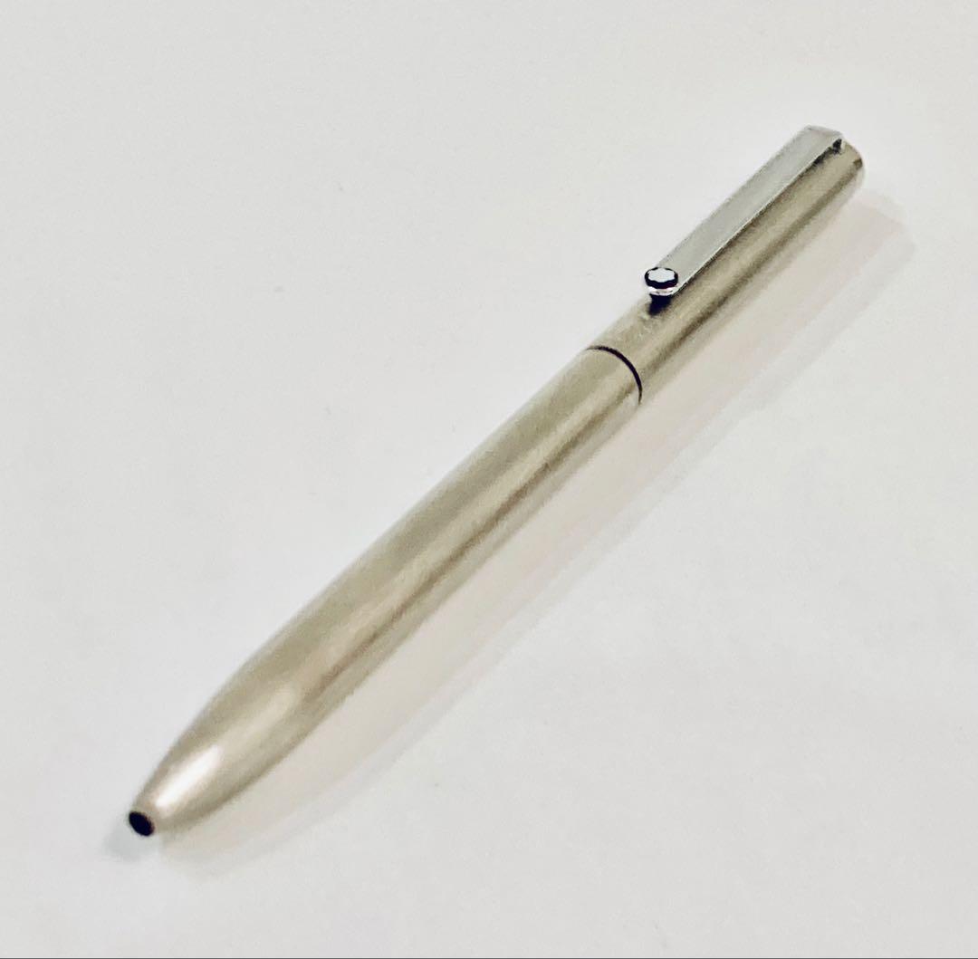 ドイツ製◆モンブラン 高級2色ボールペン Sライン MONTBLANC シルバー