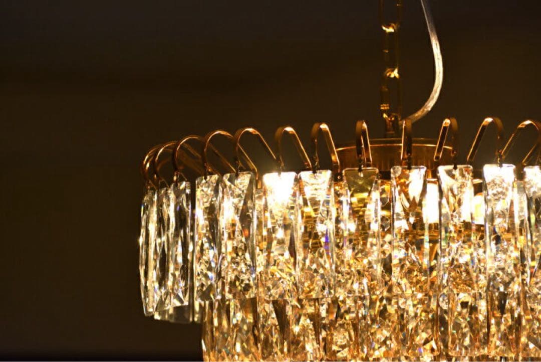 Topaz chandelier ゴールド シャンデリア　特別価格
