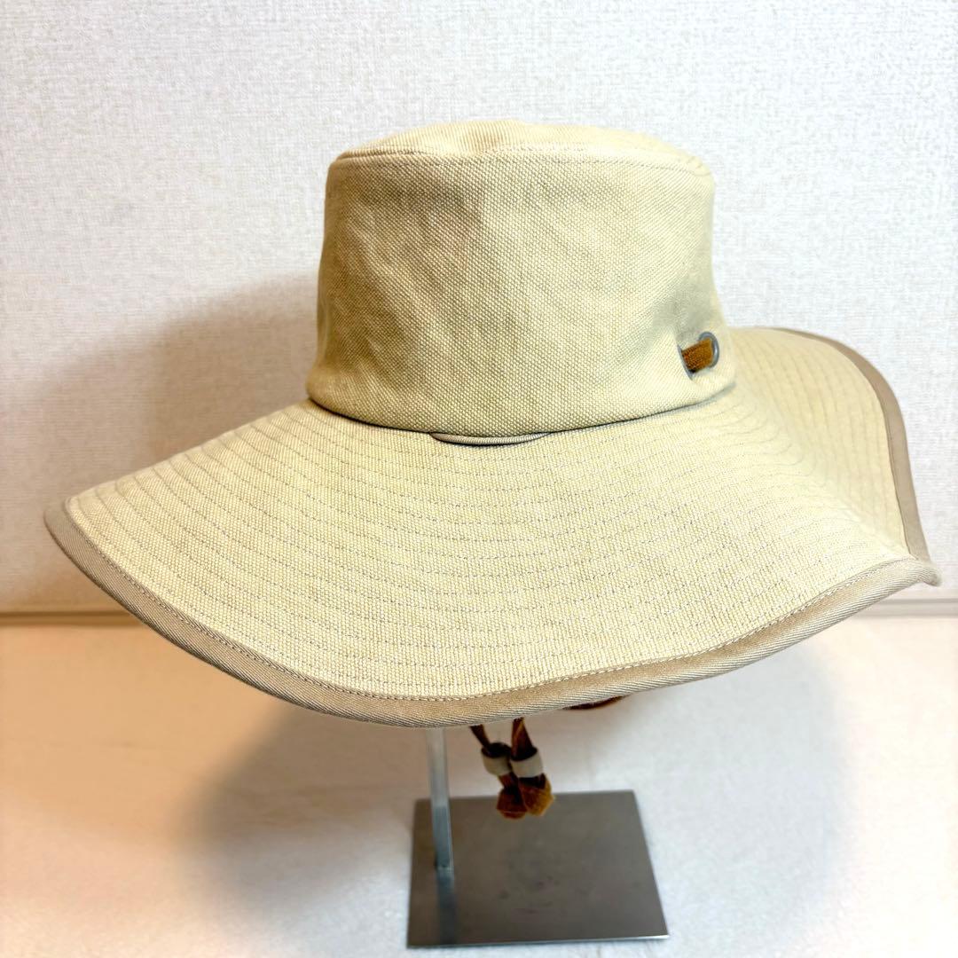 美品　45R 45rpm 4号帆布 つば広ハット