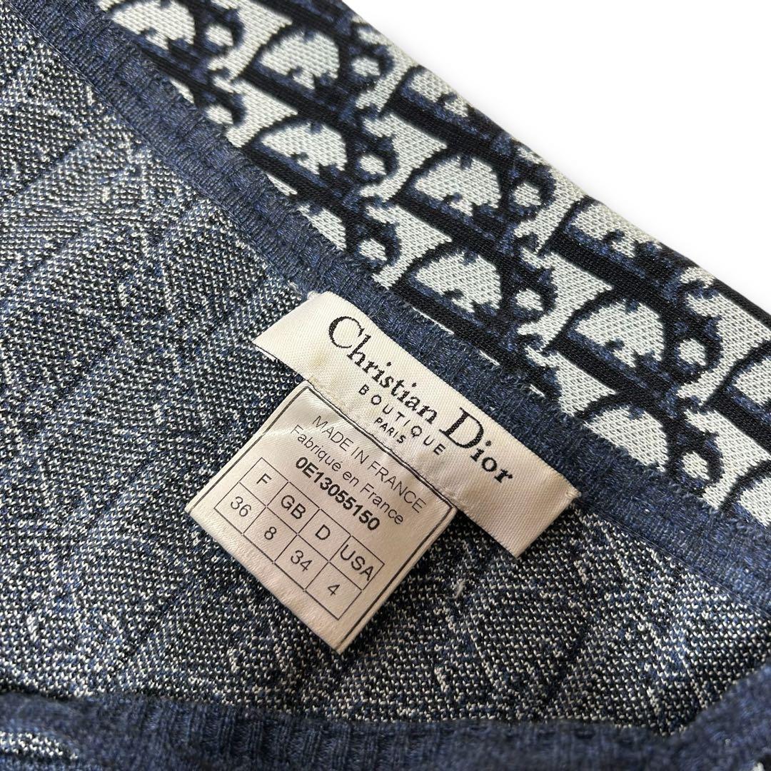 【希少】Christian Dior Oblique cropped top