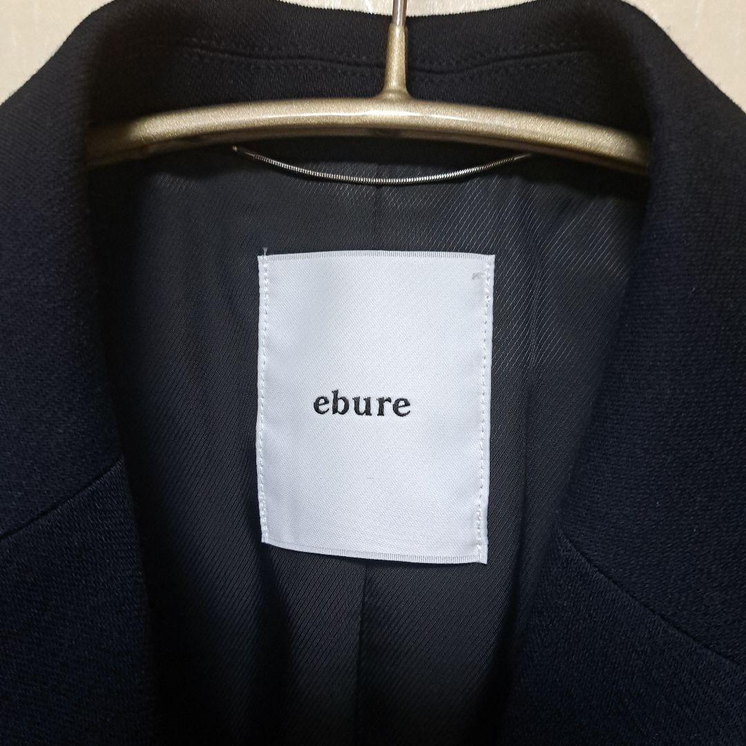 ebure ネイビー テーラードジャケット