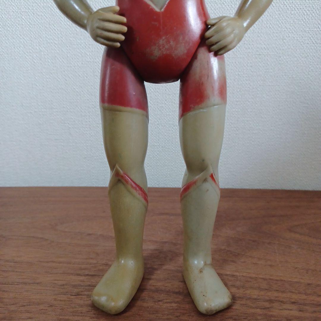 当時もの　希少ブルマァク製　285㎜「ウルトラマン」ソフビフィギュア