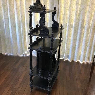 フランス製アンティーク飾り棚