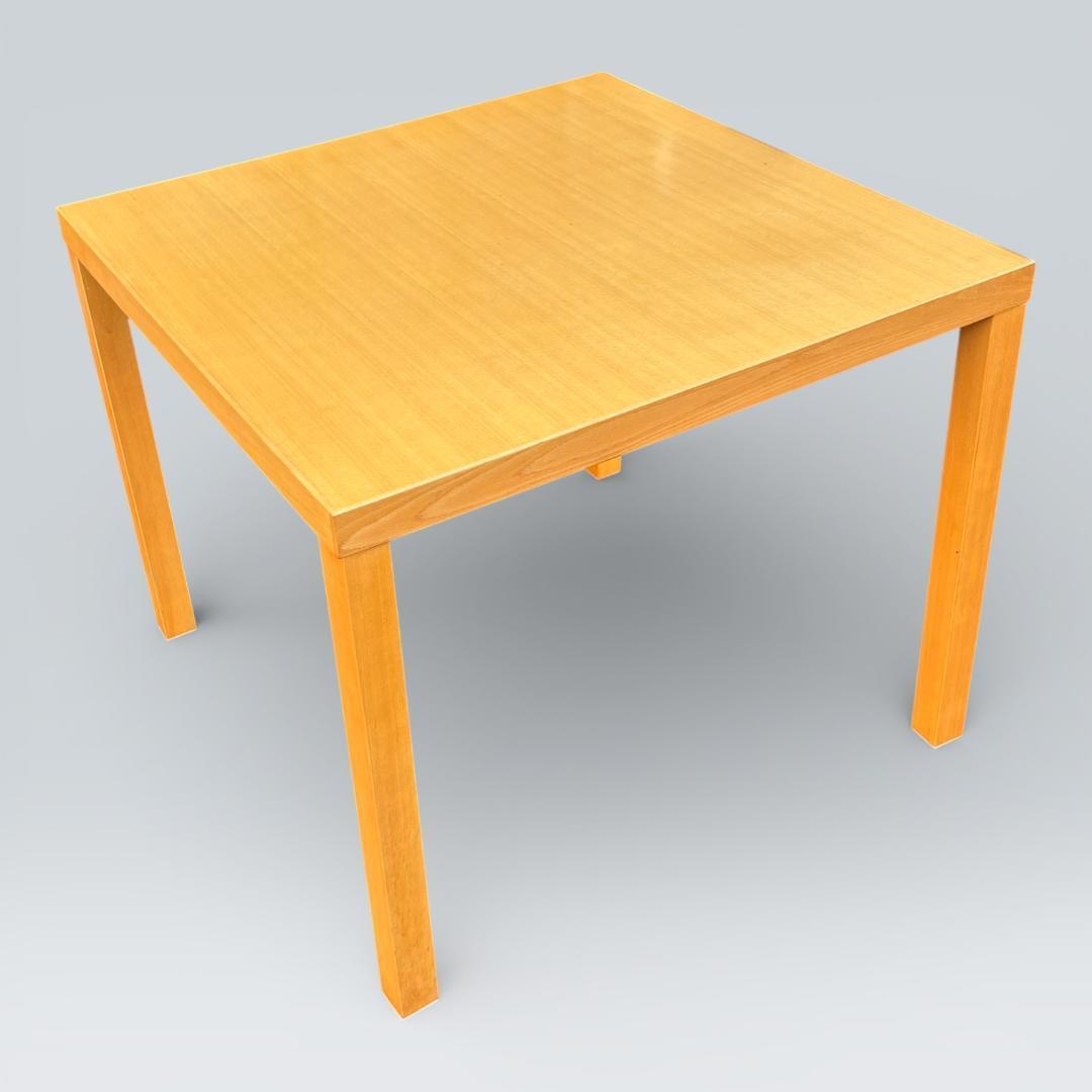 無印良品 ダイニングテーブル 正方形85cm ナチュラル 廃盤希少