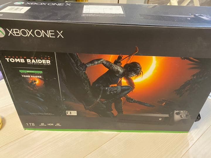 X BOX ONE X ゲーム本体+コントローラー2個