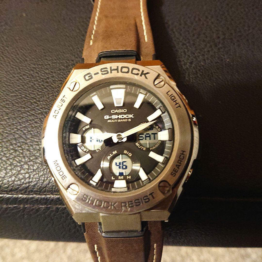 カシオ Ｇ-ＳＨＯＣＫアナログ・デジタル時計、美品、状態良好
