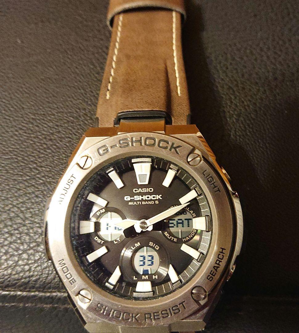 カシオ Ｇ-ＳＨＯＣＫアナログ・デジタル時計、美品、状態良好