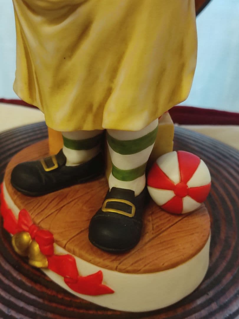 サンタクロース　瀬戸焼　オキュパイドジャパン　陶器　人形　小人