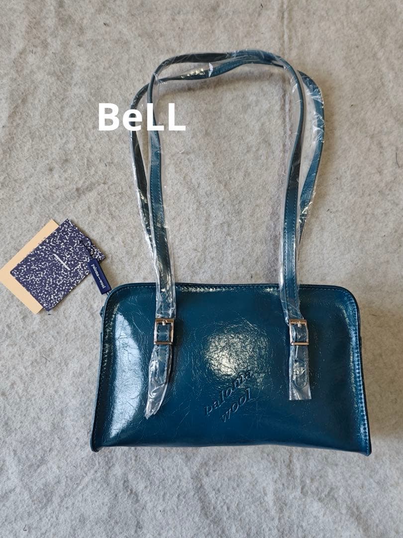 Paloma Wool 青 レザー ショルダーバッグ レディース
