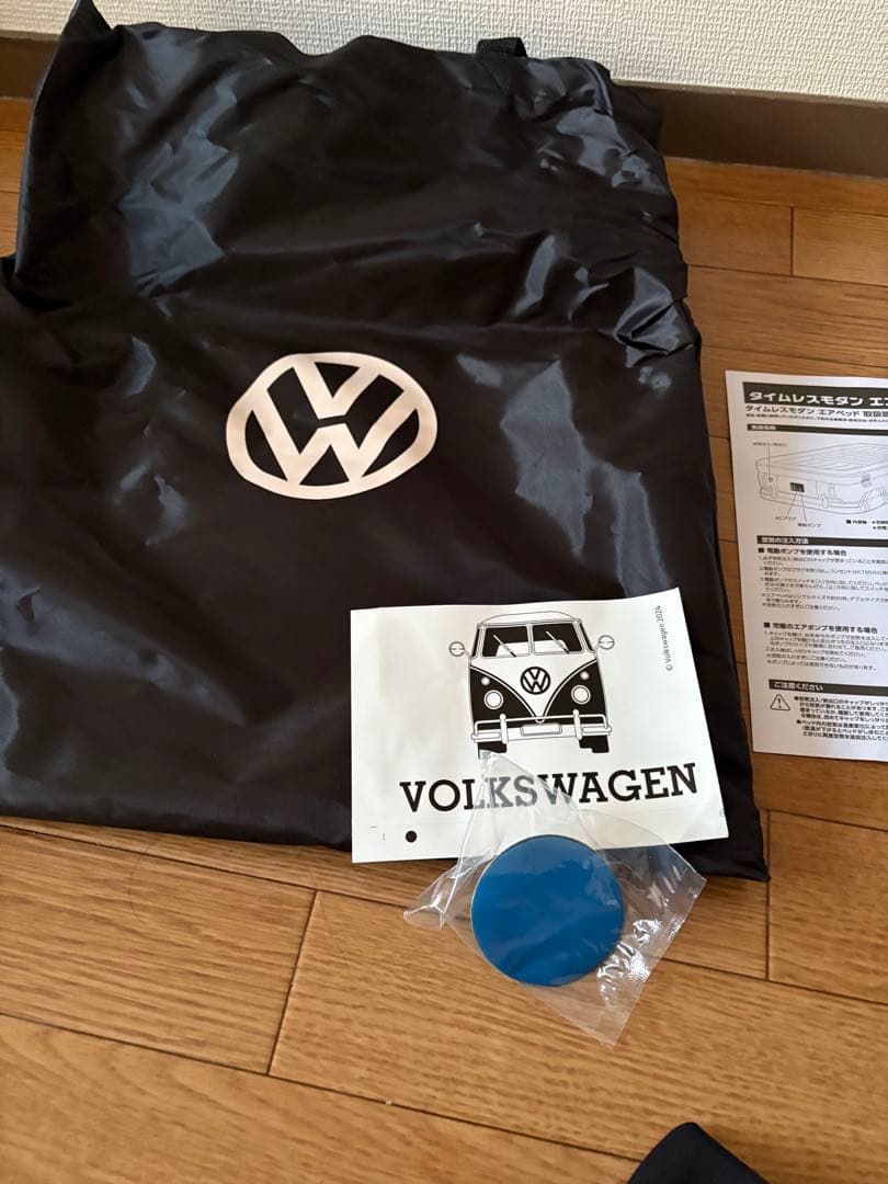 新品VOLKSWAGEN◆フォルクスワーゲンバス公認限定品エアーベッドエアベッド