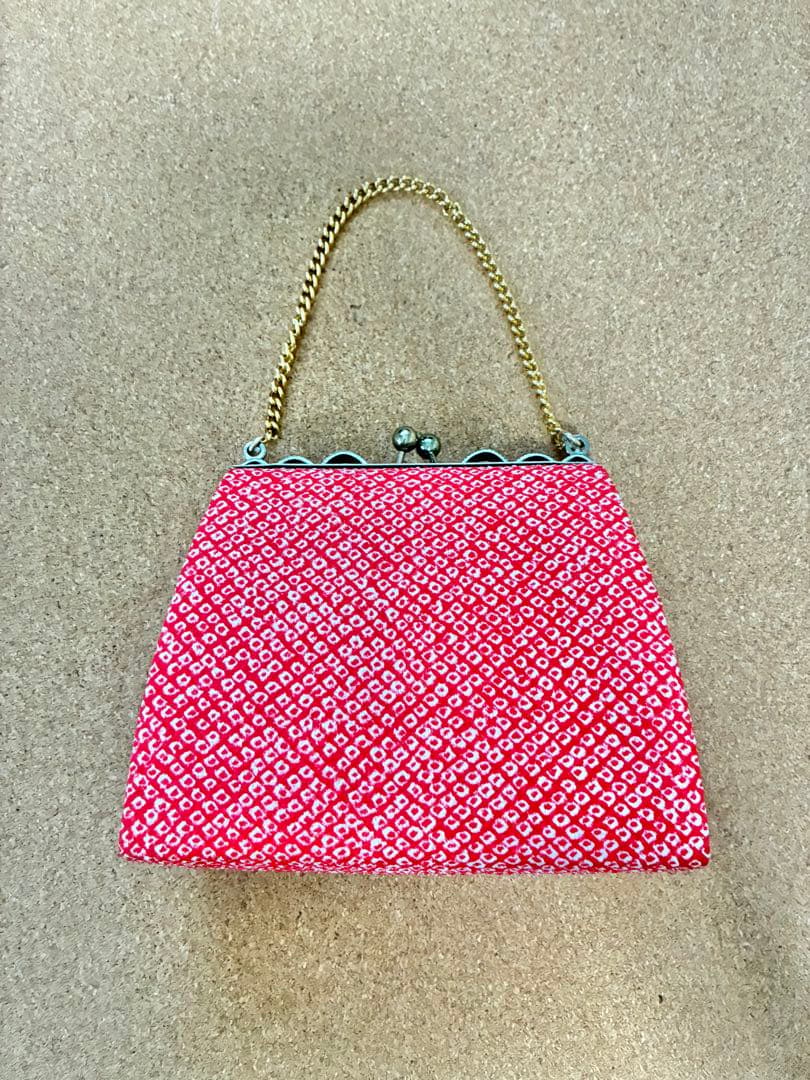 七五三 七歳女の子 着物 紫 総絞り　刺繍入り 着物セット