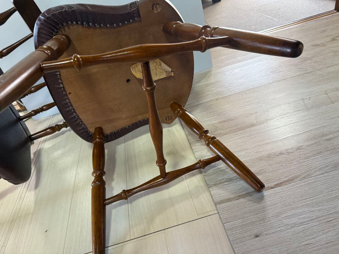飛騨家具 WINDS 太平 ダイニングチェア 2脚セット ウィンザーチェア