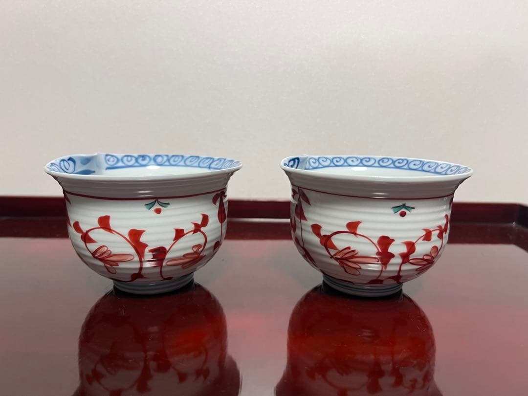 【新品】5客 有田焼　小鉢揃　染付山水