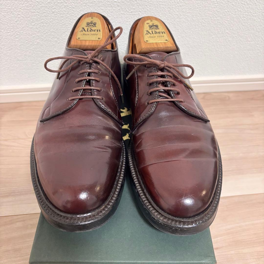 [美品]Alden 990 #8 us8d バーガンディ
