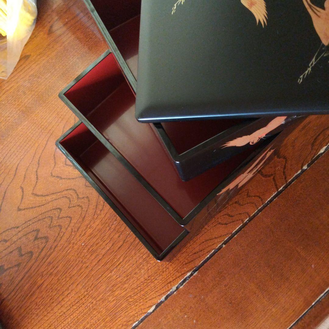 会津塗りの重箱