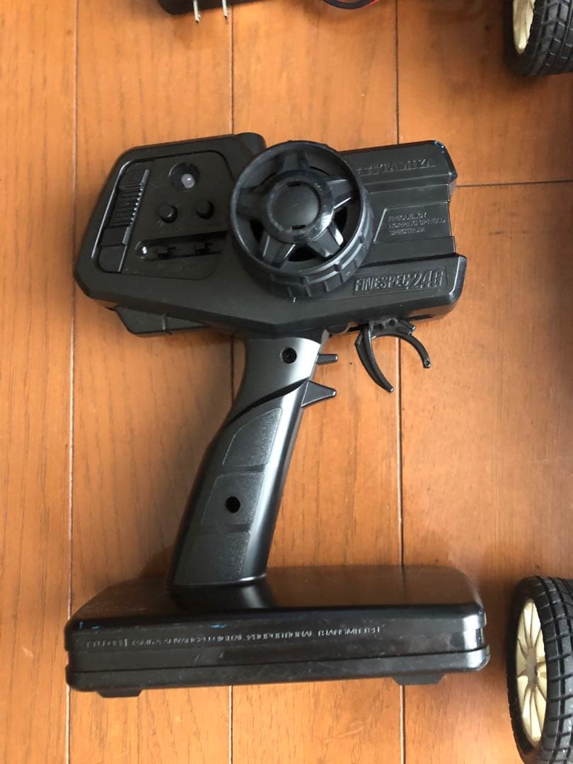 タイムセール田宮￼4WDDF-02 ライジングストーム予備タイヤ付￼2.4G一式