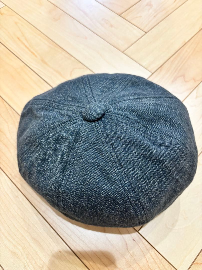 CPH 575 キャスケット 杢チャコールグレー ヘザーツイル S/M