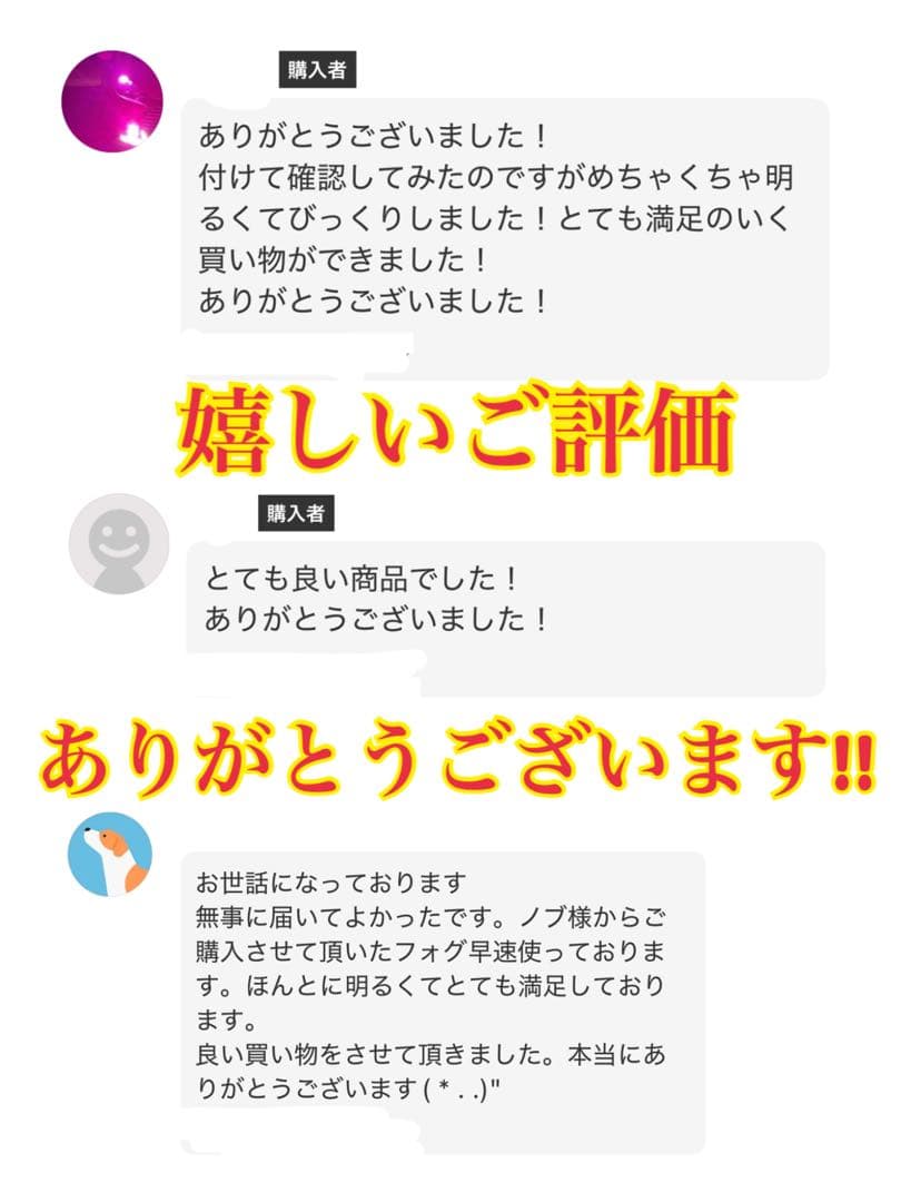 アンバーフォグランプ!! L1B用 爆光 業界初カラー 当店限定色！