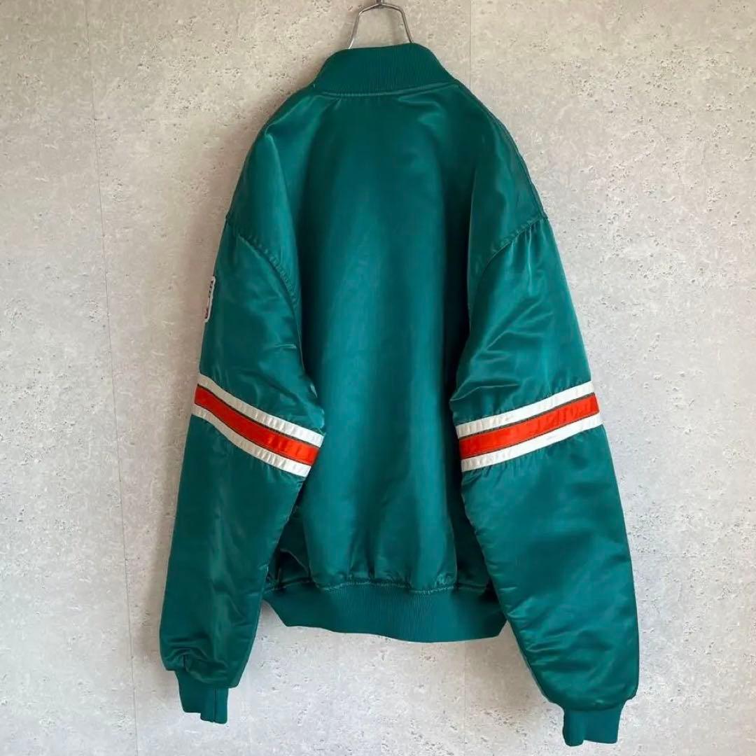 アメリカ製 80s 90s NFL スターター ドルフィンズ スタジャン XL