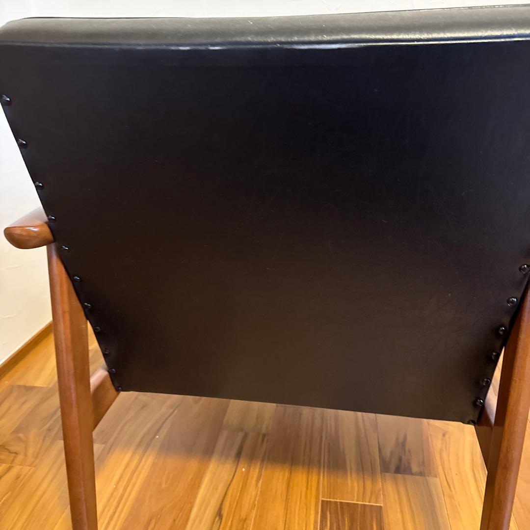 カリモク60 Kチェア 1シーター　スタンダードブラック【美品】