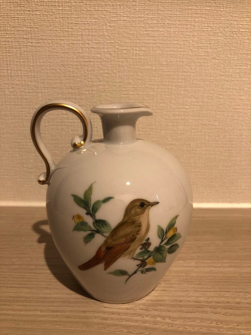 マイセン　花瓶（陶器　一輪挿し）